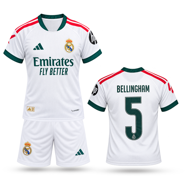 Real Madryt Dziecięcy Komplet Piłkarski, Bellingham. 26/27