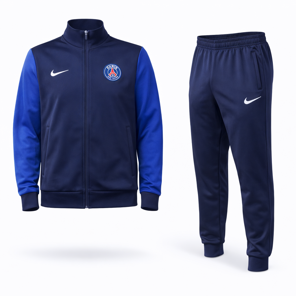 PSG Dziecięcy Komplet Sportowy. 25/26, Ciemnoniebieski
