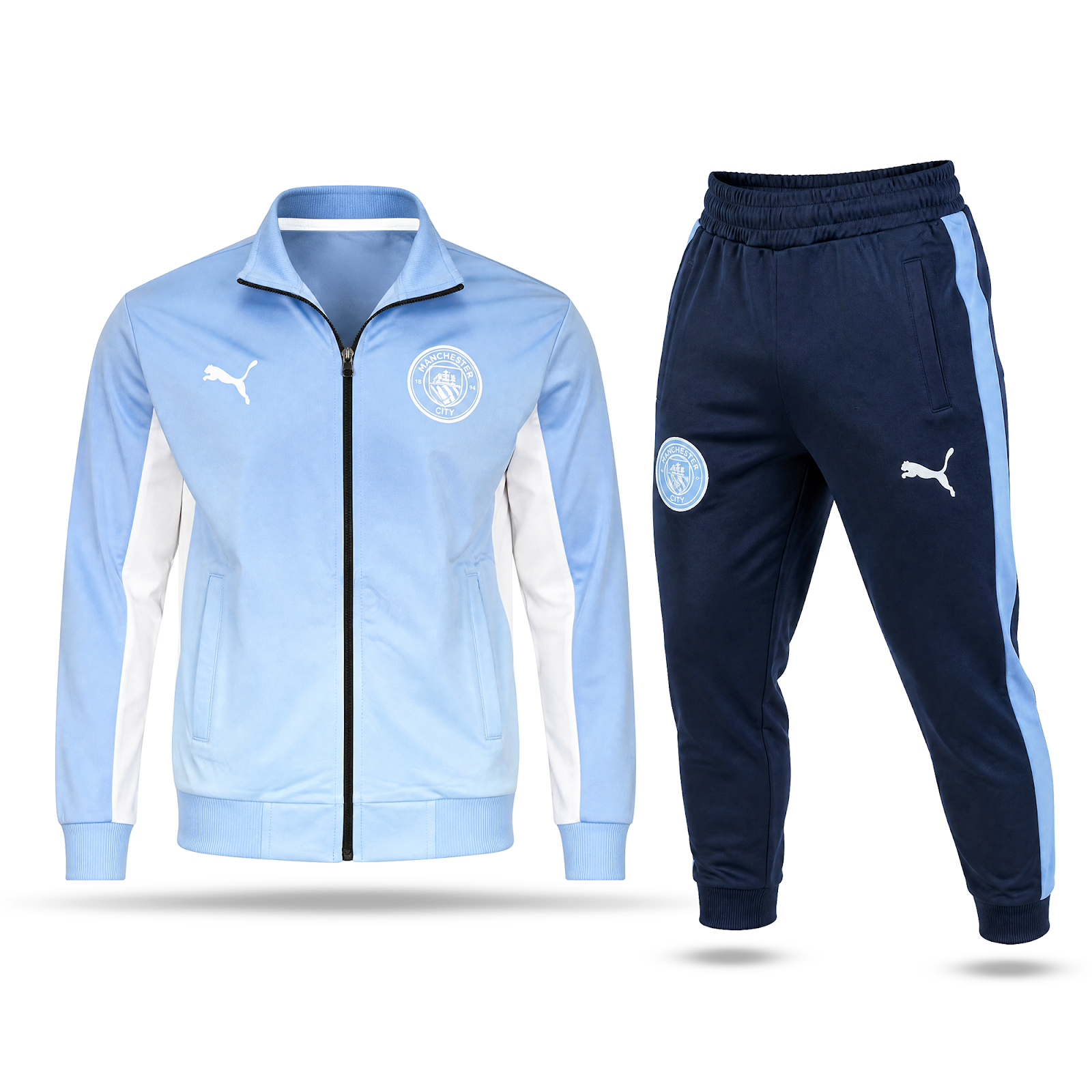 Manchester City Dziecięcy Komplet Sportowy. 26/27. Slim Fit