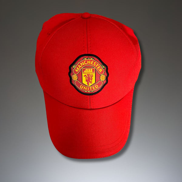 Czapka z herbem Manchester United, czerwona