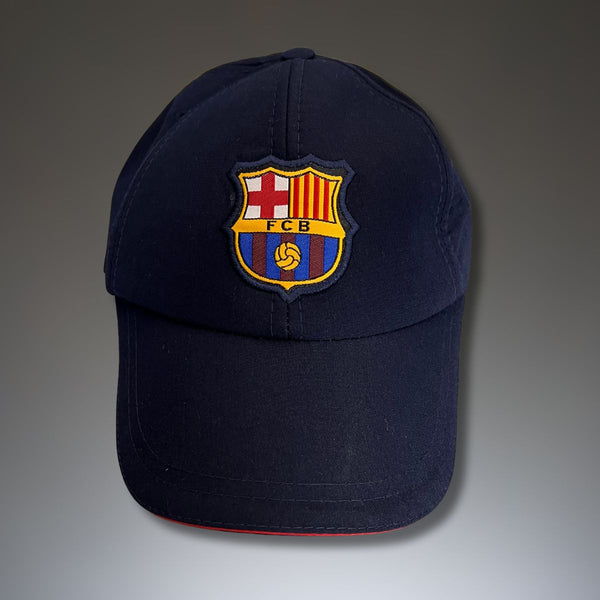 Czapka z herbem Barcelona, granatowa