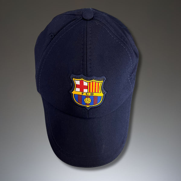 Czapka z herbem Barcelona, granatowa