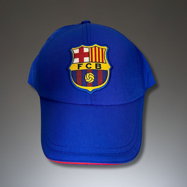 Czapka z herbem Barcelona, niebieska