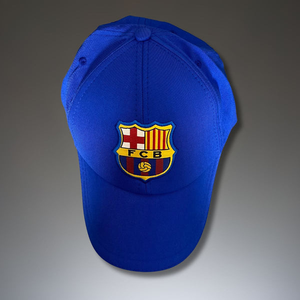 Czapka z herbem Barcelona, niebieska