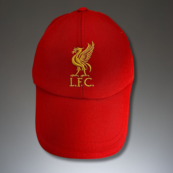 Czapka z herbem Liverpool, czerwona