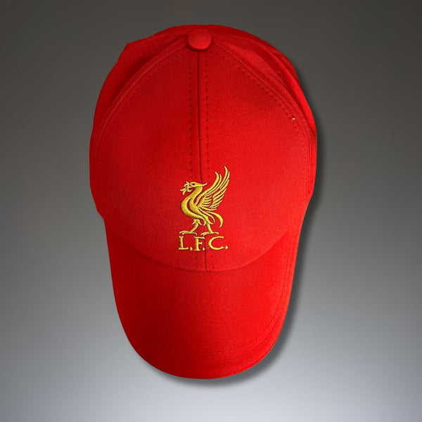 Czapka z herbem Liverpool, czerwona