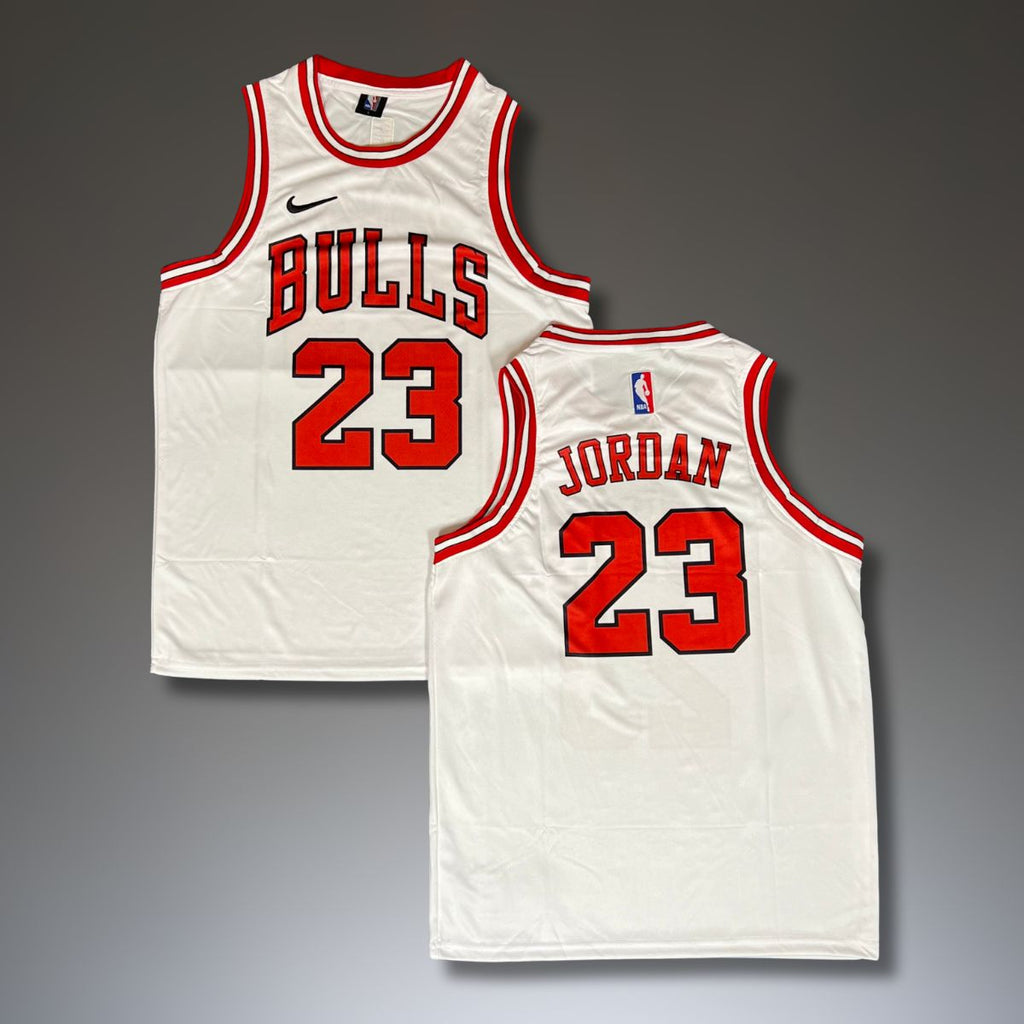 Koszulka męska Chicago Bulls biała, Jordan