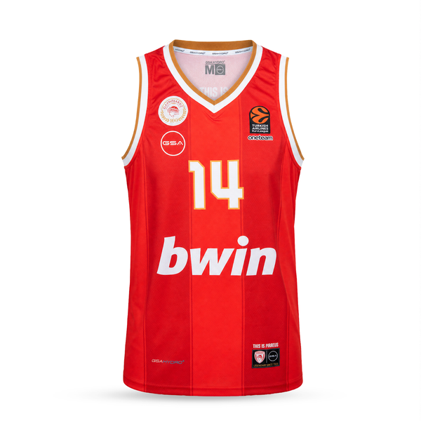 Koszulka męska Olympiakos, Vezenkov. EuroLeague 2025