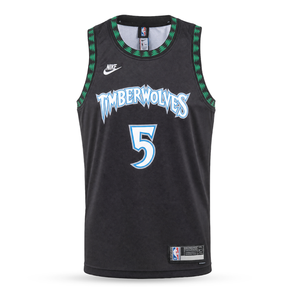 Minnesota Timberwolves Męska Retro Koszulka Koszykarska, Edwards. Retro Hardwood Classics, Ciemnoniebieska