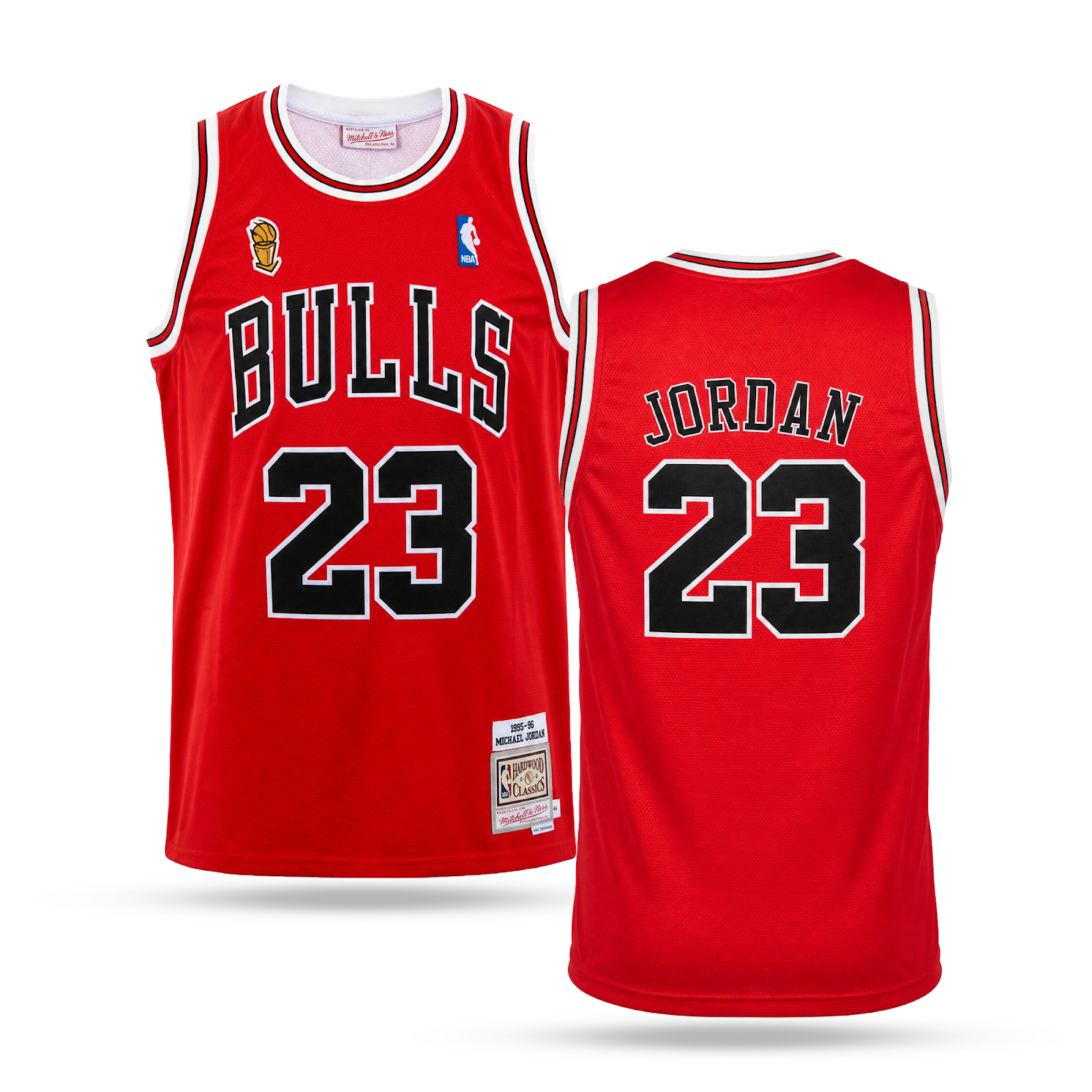 Chicago Bulls Męska Retro Koszulka Koszykarska, Jordan. Retro Hardwood Classics, Czerwona
