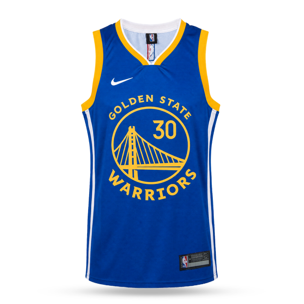 Golden State Warriors Męska Koszulka Koszykarska, Curry. Niebieska