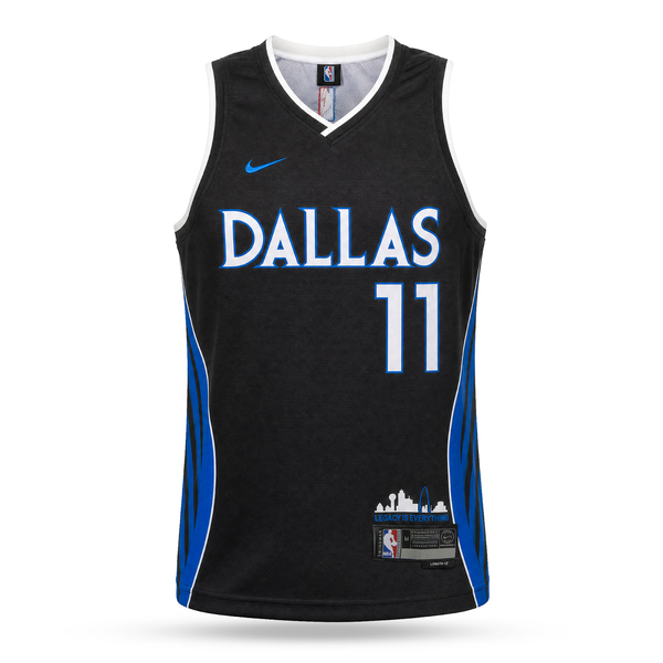 Dallas Mavericks Męska Koszulka Koszykarska, Irving. Czarna