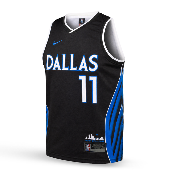 Dallas Mavericks Męska Koszulka Koszykarska, Irving. Czarna