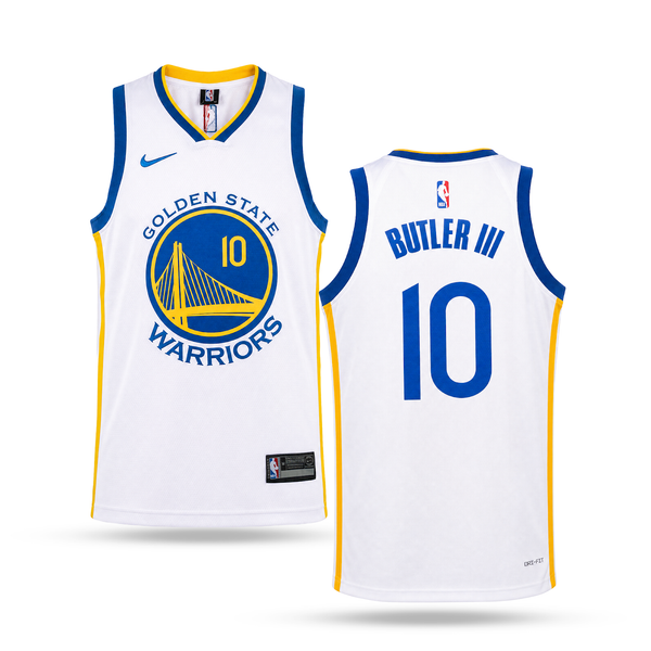 Golden State Warriors Męska Koszulka Koszykarska, Butler. Biała