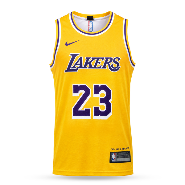 LA Lakers Koszulka Koszykarska, James. 26/27, Żółta