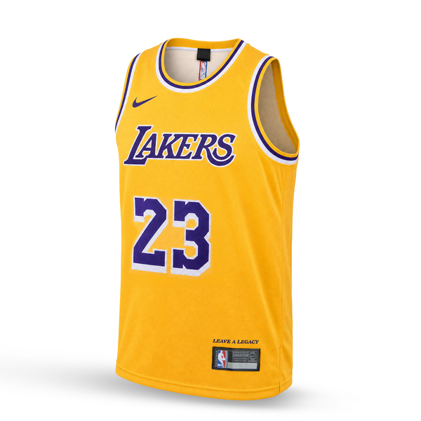 LA Lakers Koszulka Koszykarska, James. 26/27, Żółta