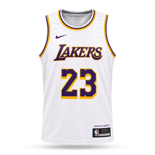 LA Lakers Koszulka Koszykarska, James. 26/27, Biała