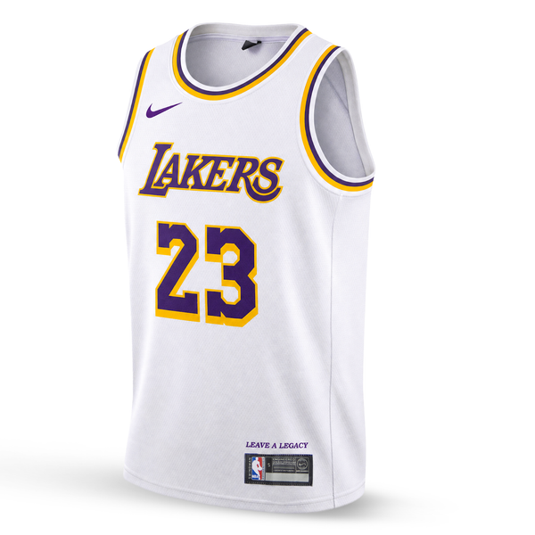 LA Lakers Koszulka Koszykarska, James. 26/27, Biała