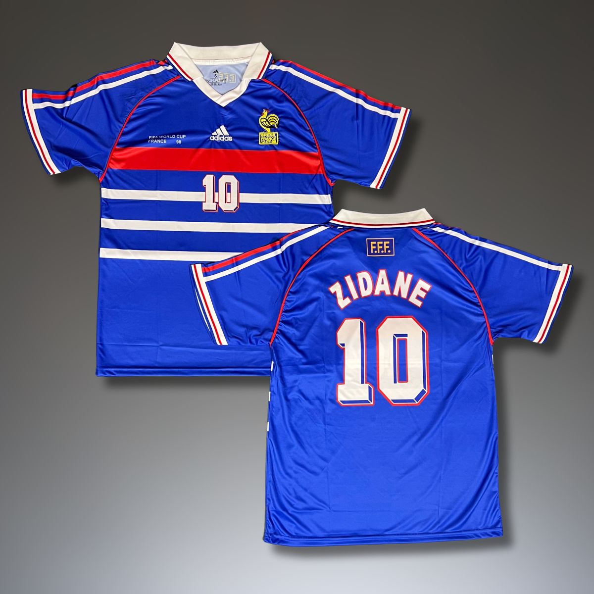 Koszulka męska Francji, Zidane, MŚ we Francji '98