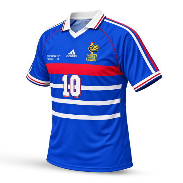 Koszulka męska Francji, Zidane, MŚ we Francji '98