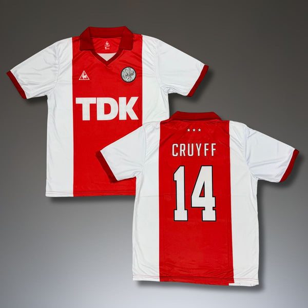 Koszulka męska Ajaxu, Cruyff. Klasyczna 1982-1984