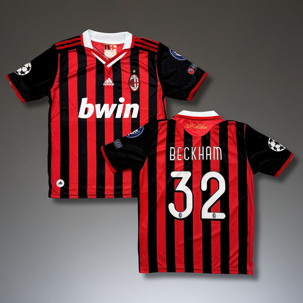 Męska klasyczna koszulka Milan, Beckham. 2009