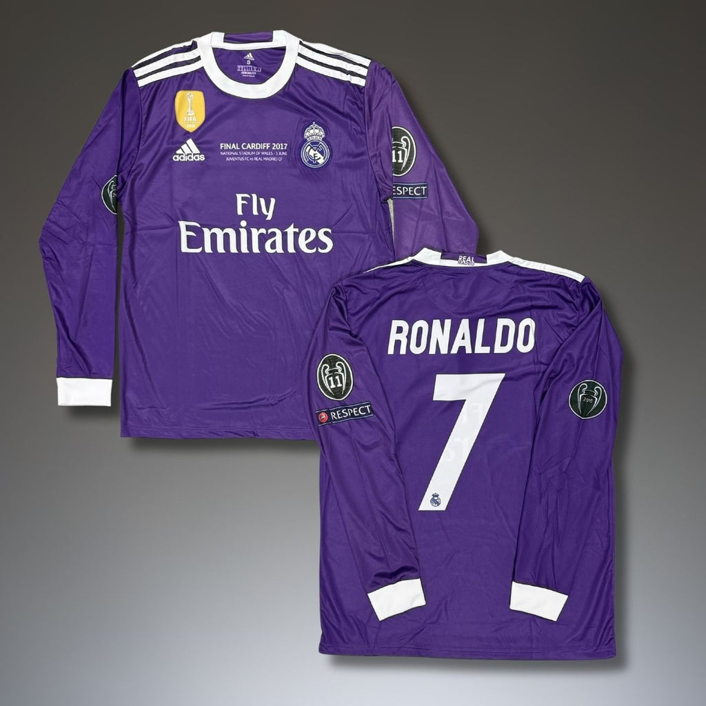 Koszulka męska długim rękawem Manchester United, Ronaldo, CL Finał 2017