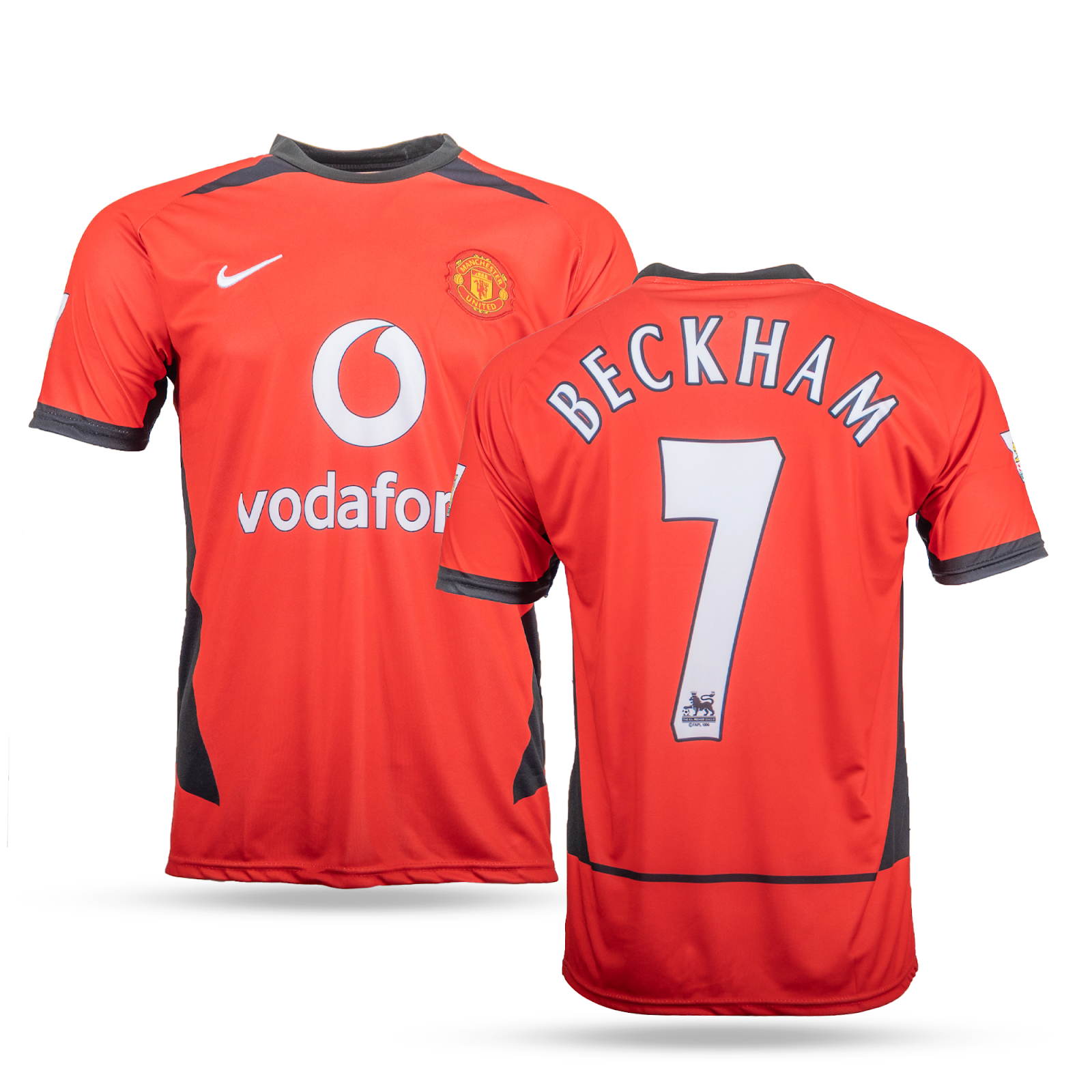 Koszulka męska Manchester United, Beckham. Klasyczna 2002