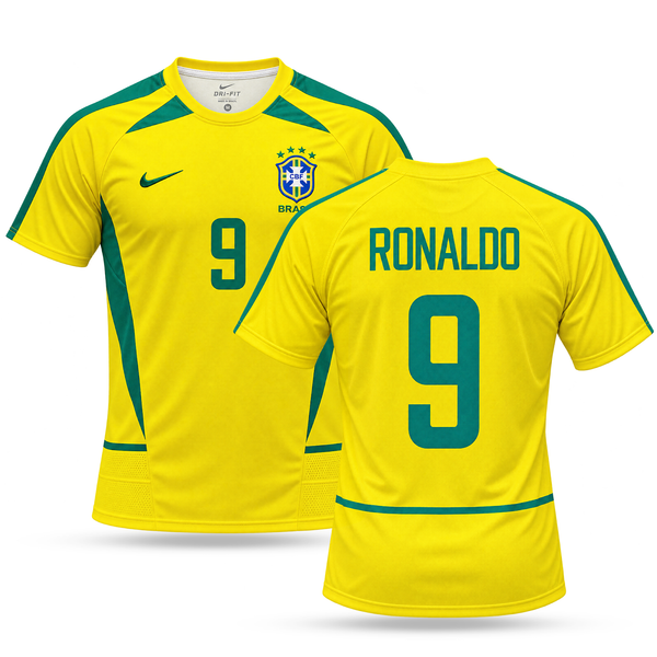 Koszulka męska Brazylia, Ronaldo. WC 2002