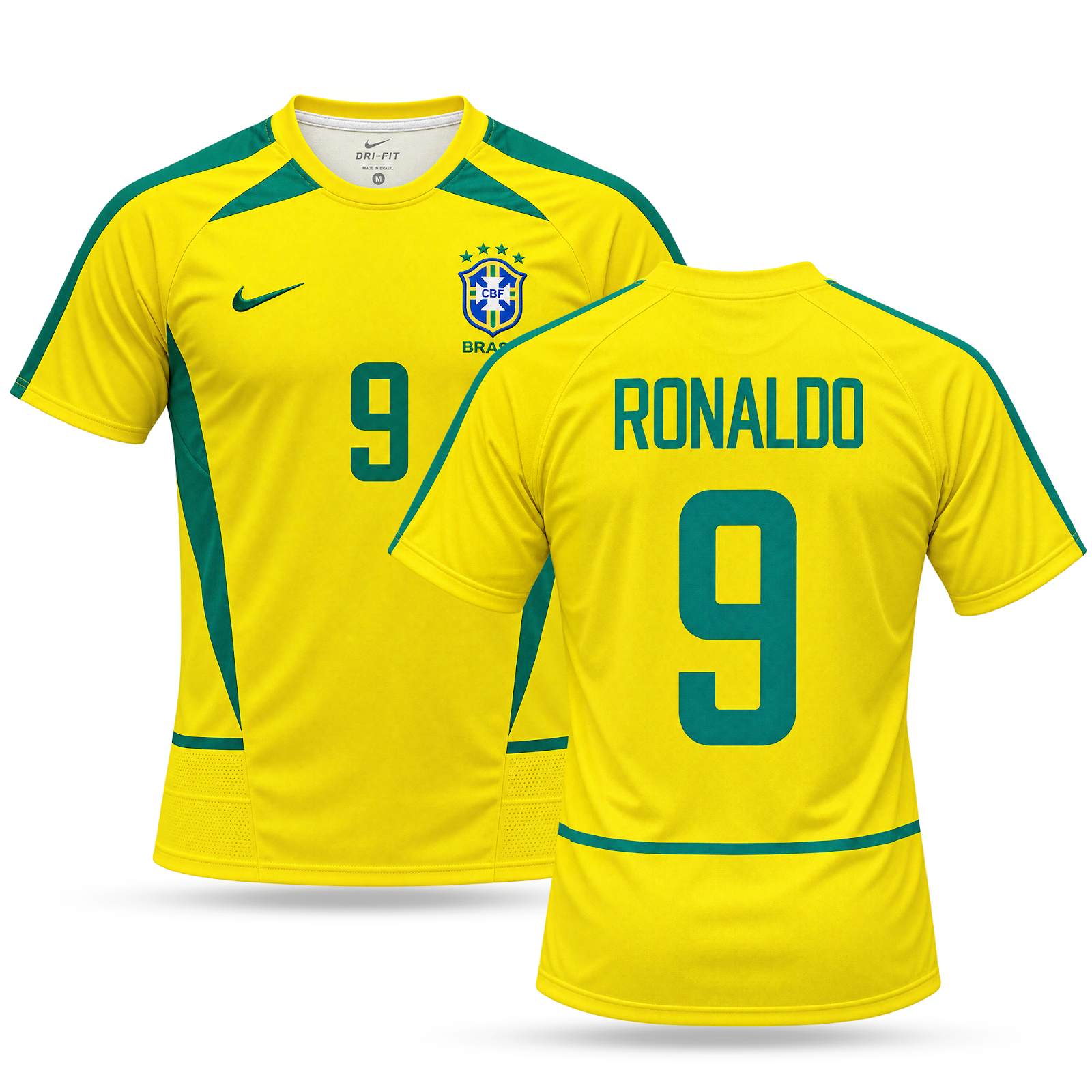 Koszulka męska Brazylia, Ronaldo. WC 2002