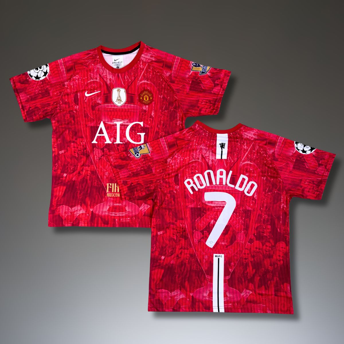 Koszulka męska Manchester United, Ronaldo. Edycja specjalna CL Final 2008