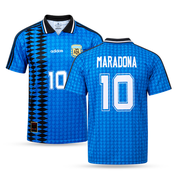 Koszulka wyjazdowa męska Argentyna, Maradona. MŚ USA 94
