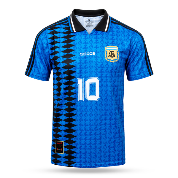 Koszulka wyjazdowa męska Argentyna, Maradona. MŚ USA 94
