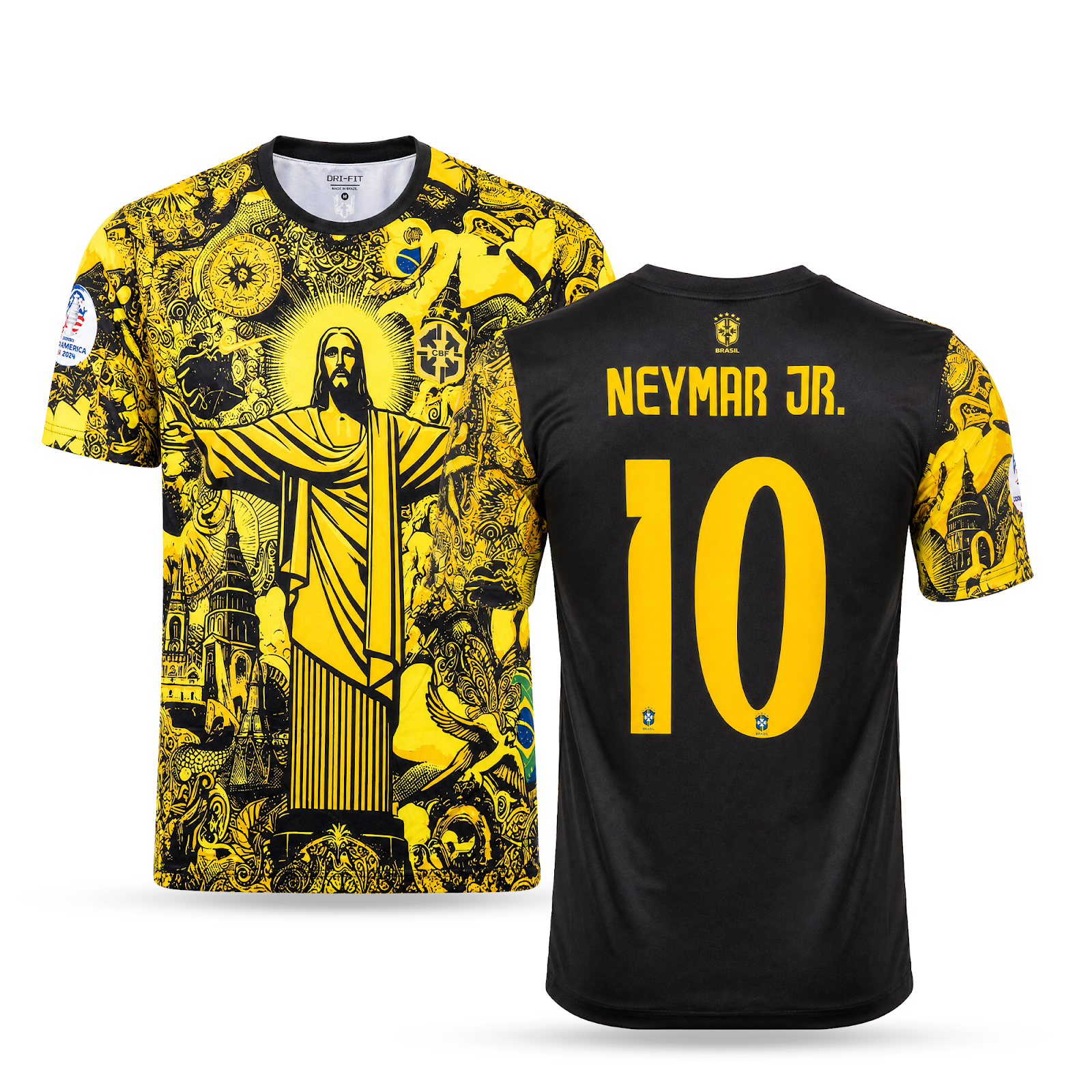 Koszulka męska Brasil, żółta, Neymar Jr. Edycja specjalna