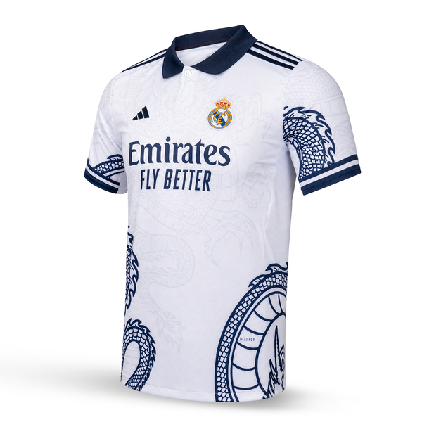 Koszulka męska Real Madrid, Bellingham. Biały smok edycja 2025