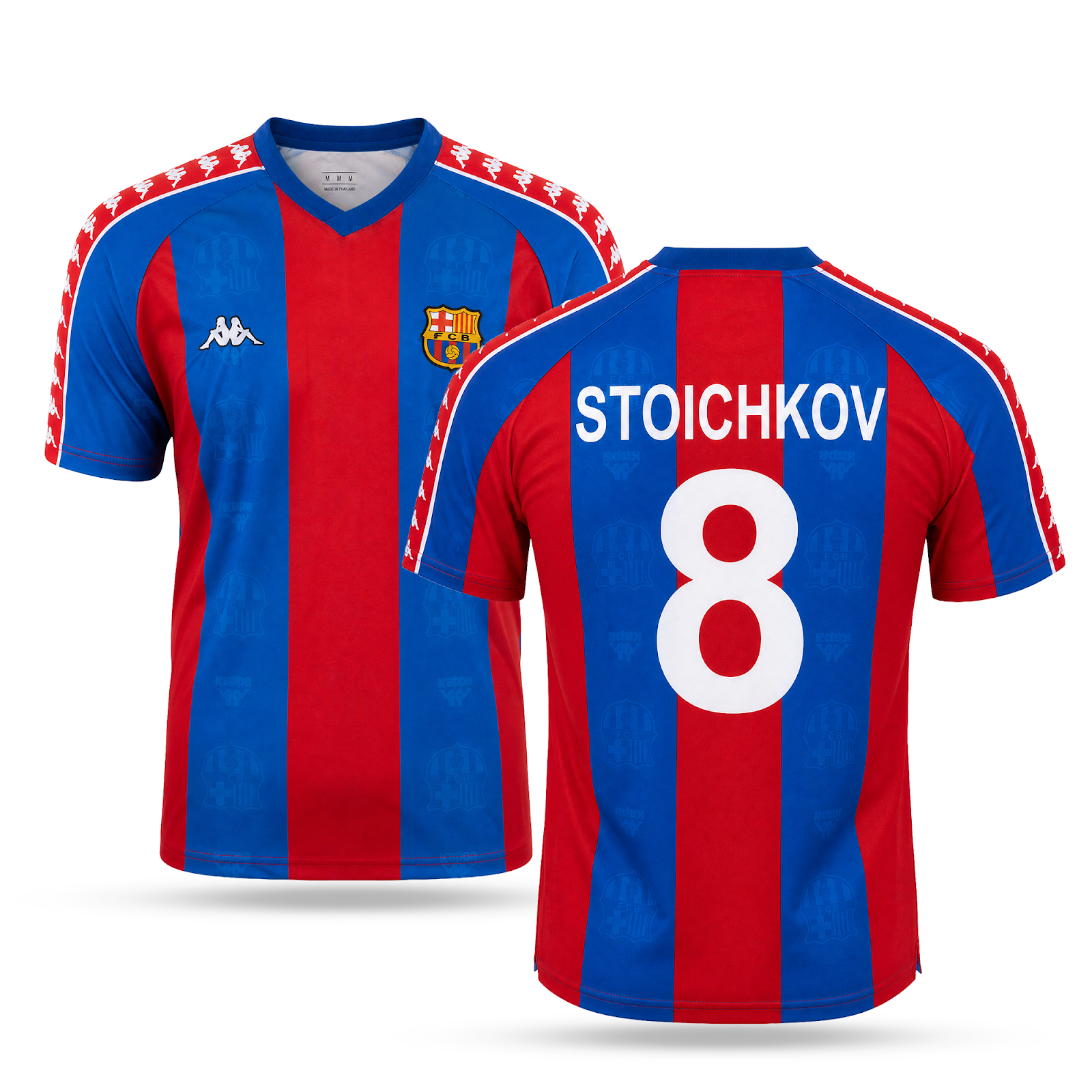 Koszulka męska Barcelona, Stoichkov. Classic 93/94