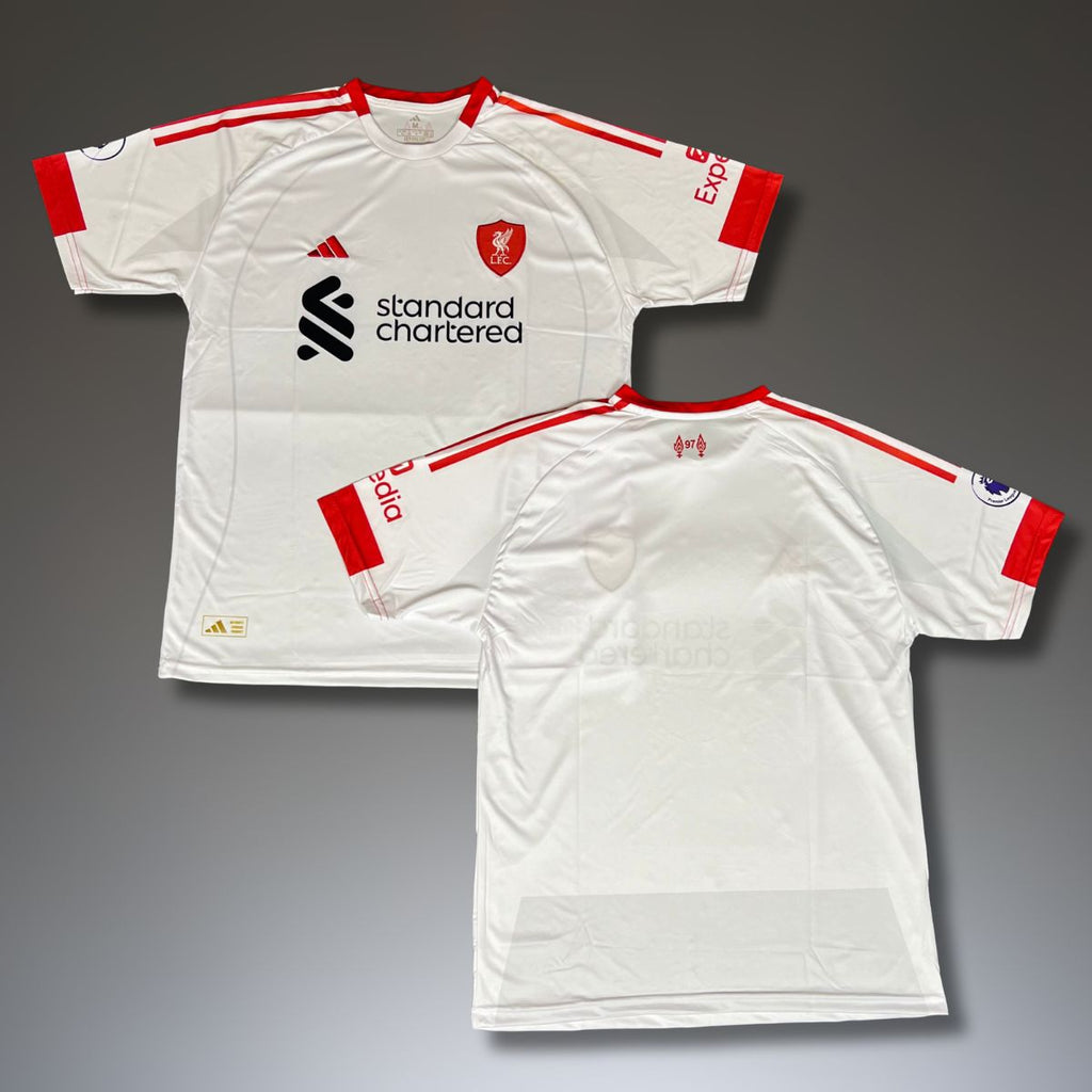 Koszulka wyjazdowa męska Liverpool. Projekt 25/26