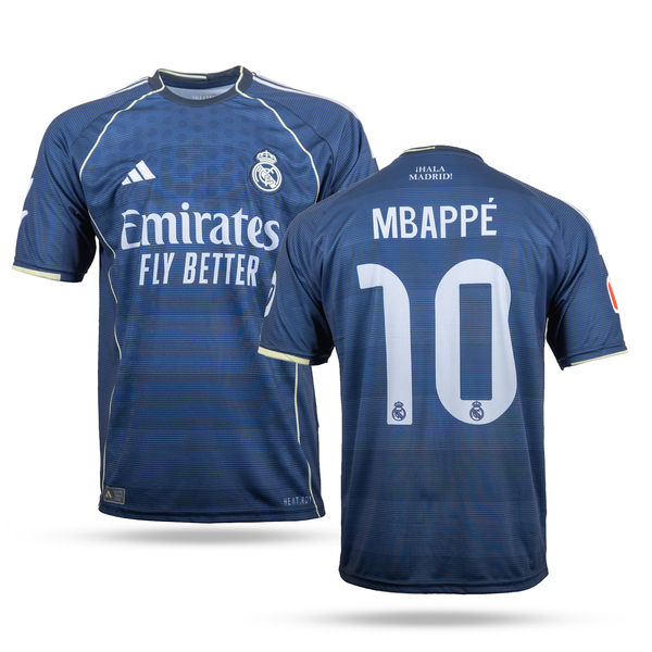 Real Madryt Męska Wyjazdowa Koszulka Piłkarska, Mbappé. 25/26