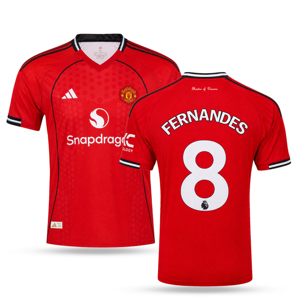 Koszulka męska Manchester United, Fernandes. 25/26