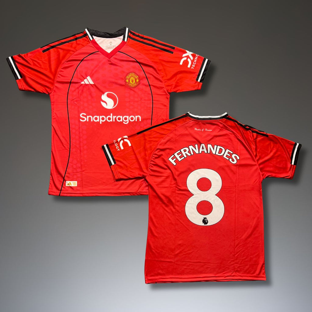 Koszulka męska Manchester United, Fernandes. 25/26