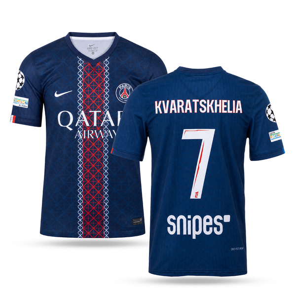 Koszulka męska PSG, Kvaratskhelia. 25/26