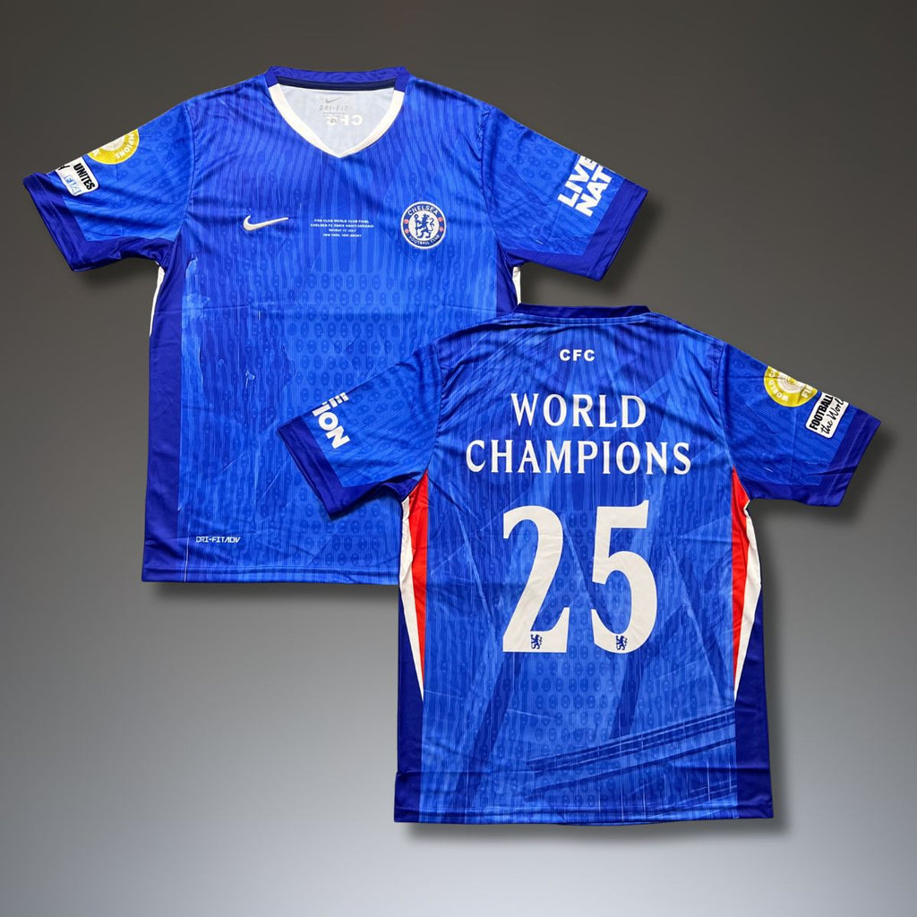 Koszulka męska Chelsea. Mistrzowie Świata Edycja 2025