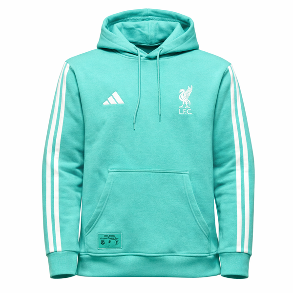 Liverpool Męska Bluza Sportowa. Turkusowa