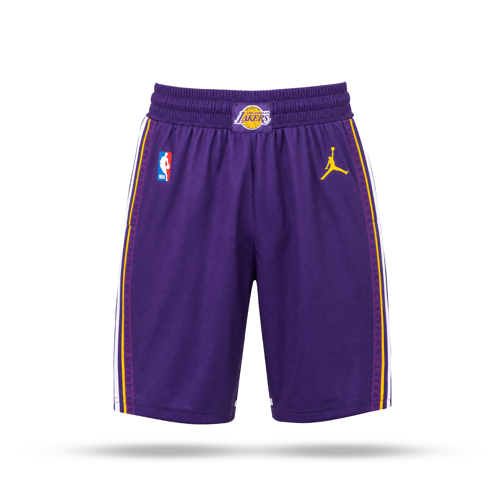 LA Lakers Męskie Klasyczne Spodenki, Fioletowe
