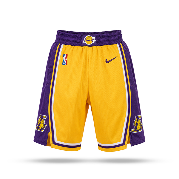 LA Lakers Męskie Klasyczne Spodenki. Żółte