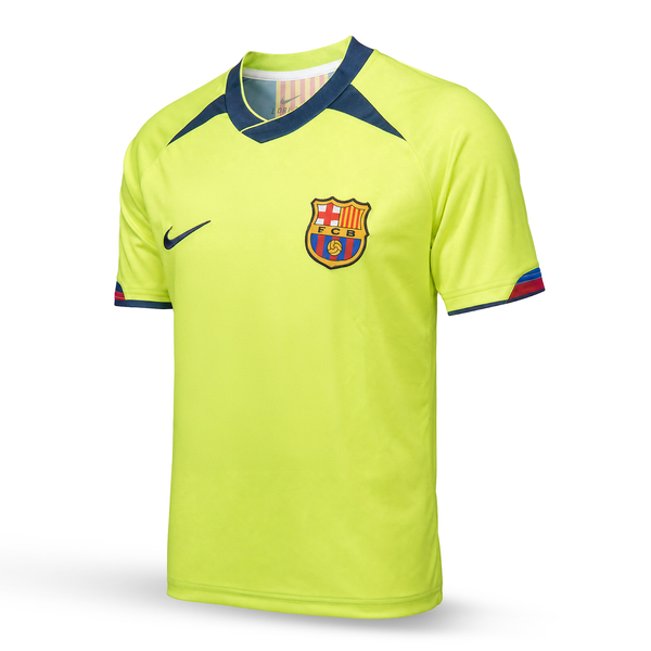 Barcelona Męska Retro Koszulka Piłkarska, Ronaldinho