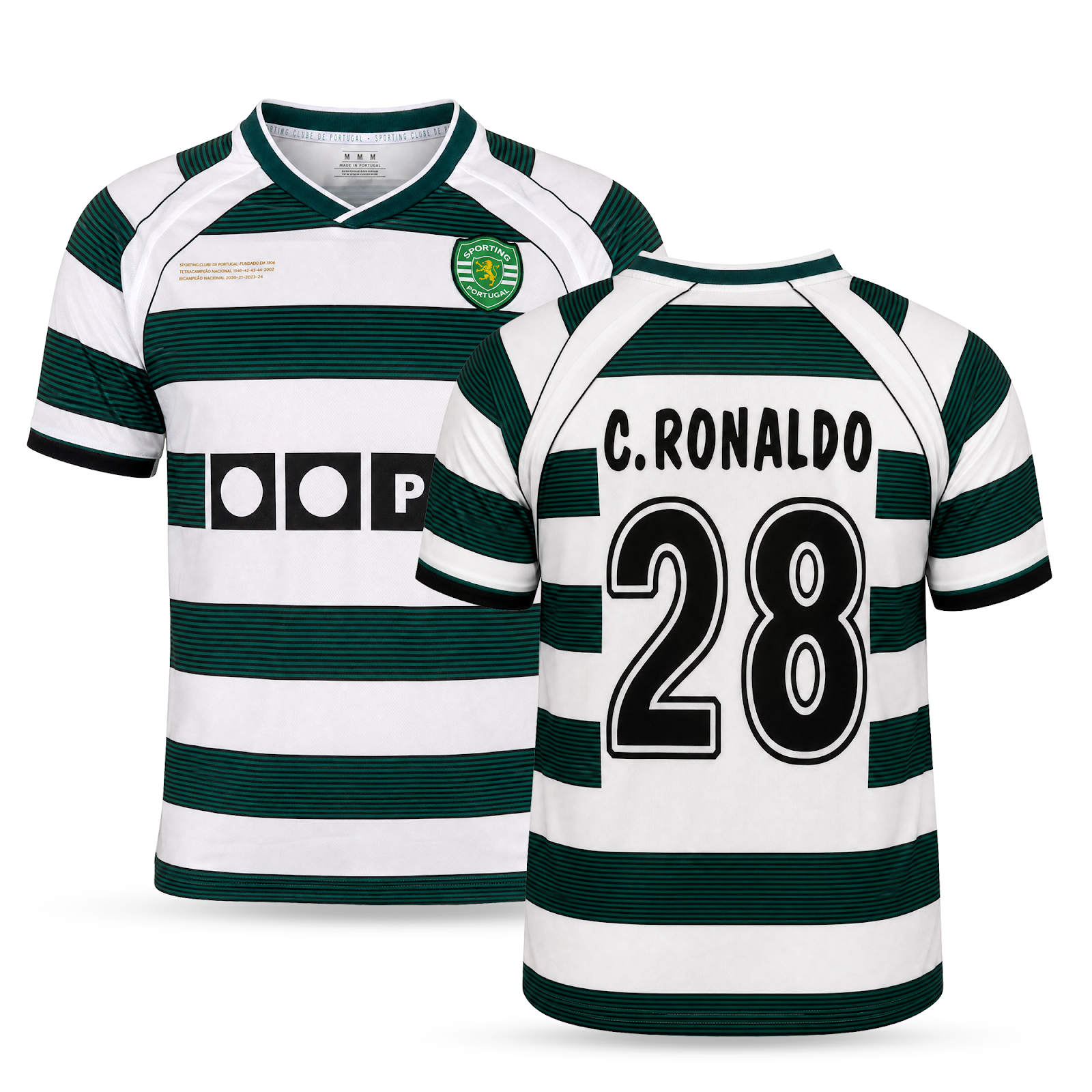 Sporting Męska Koszulka Piłkarska, Ronaldo. 2002