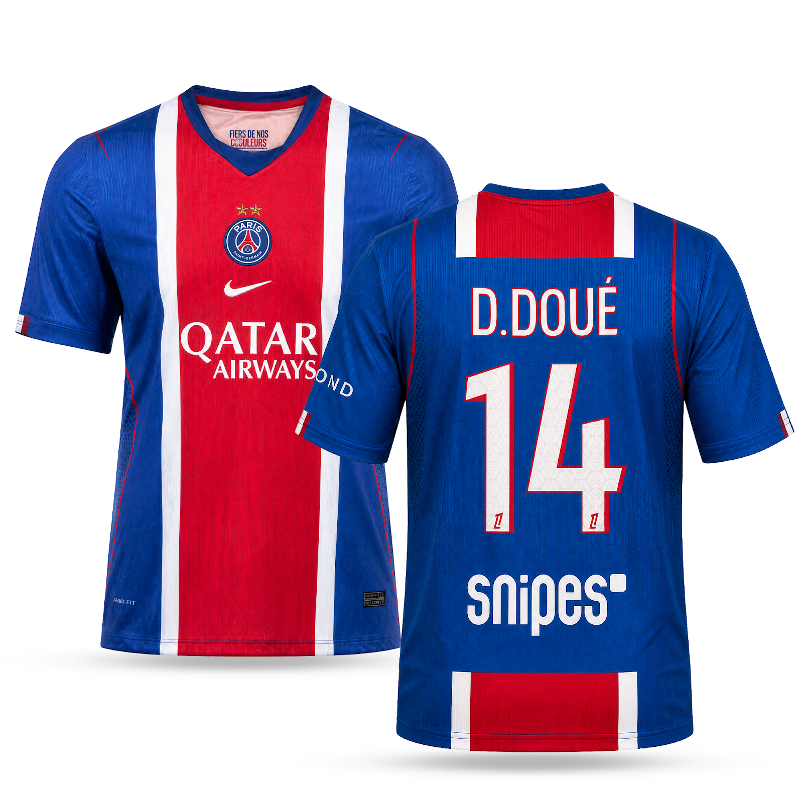 PSG Męska Koszulka Piłkarska, Doue. 26/27