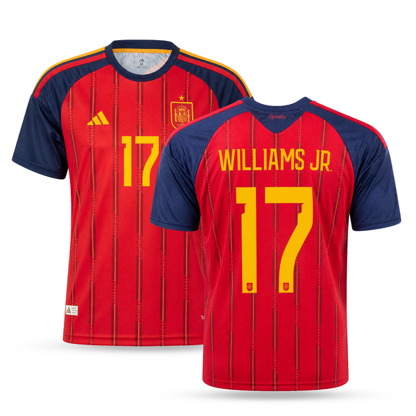 Hiszpania Męska Koszulka Piłkarska, Williams. World Cup 2026