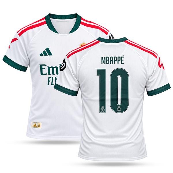 Real Madryt Męska Koszulka Piłkarska, Mbappé. 26/27